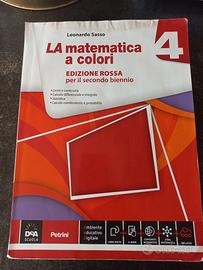 l. Sasso-La matematica a colori- Vol.4- ed. rossa