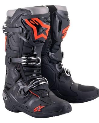 Stivali Moto Cross Alpinestars Tech 10  n 43 Nero