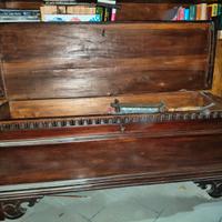 Cassapanca noce massello 600/700