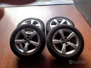 cerchi in lega Audi diametro 15 n 4 originali 