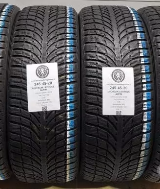 4 gomme 245 45 20 michelin a38506