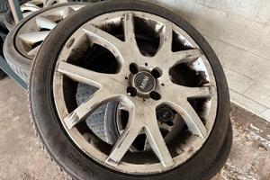 4 cerchi in lega MINI 17” + gomme 205/45 R17