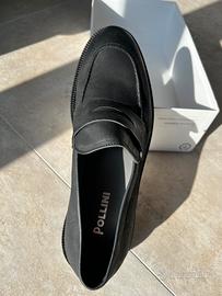 Mocassino Pollini in Nabuk