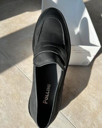 Mocassino Pollini in Nabuk
