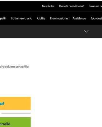 Contenitore piccolo per aspirapolvere dyson v10