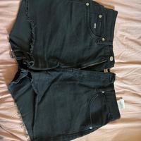 pantaloncini neri tommy hilfiger