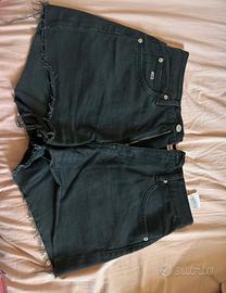 pantaloncini neri tommy hilfiger