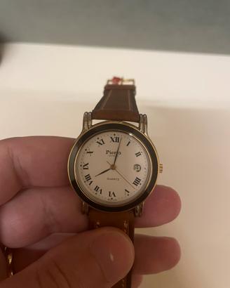 Orologio vintage Pierfa Genève al quarzo Raro !