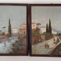 Olio su tela Giuseppe Terni