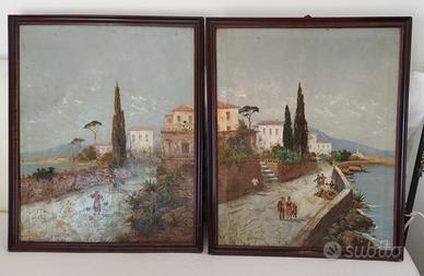 Olio su tela Giuseppe Terni