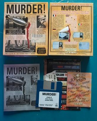 Videogioco videogame Murder per Atari ST testato