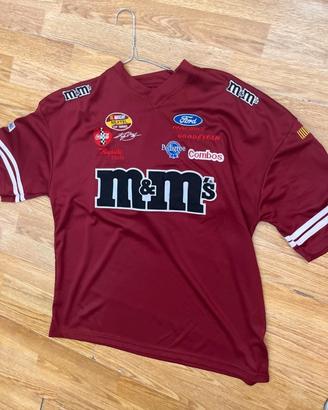 maglietta t shirt nascar oversize xxl m&m's
