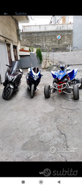 Quad motore moto