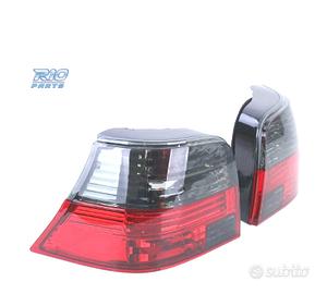 FANALI VOLKSWAGEN VW GOLF 4 ROSSO AFFUMICATO