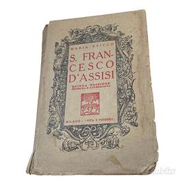 Libro vintage S. Francesco d’Assisi