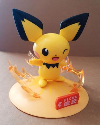 Action Figure Pokémon Pichu 8cmx12cm Anime Decora