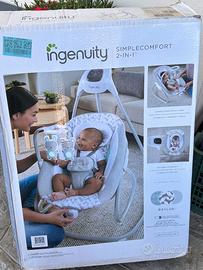 Altalena culla musicale per neonati  mod.Ingenuity