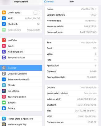 iPad Mini 3 64Gb Wi-Fi + Cellular