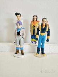 set x 4 Personaggi DragonBall Statuine DeAgostini