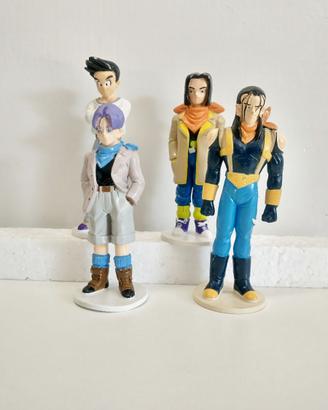 set x 4 Personaggi DragonBall Statuine DeAgostini