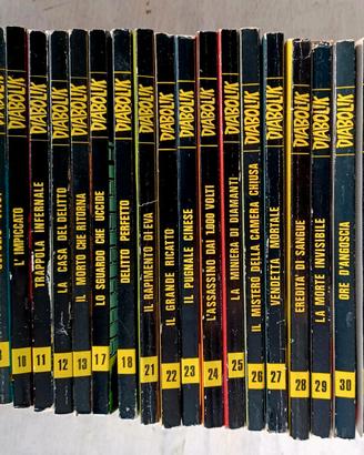 lotto 25 diabolik swiss - da nr 2 a nr 43