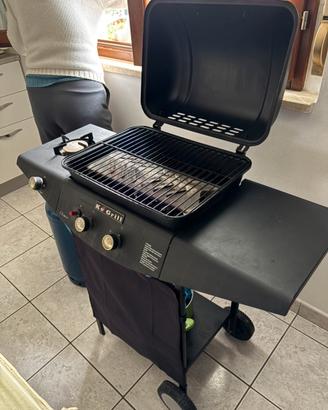 Barbecue a gas