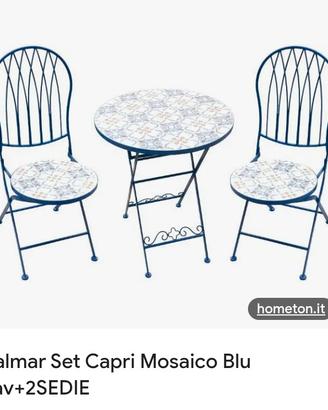 set capri con maioliche