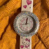 Hello Kitty orologio con brillantini