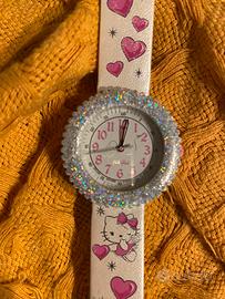 Hello Kitty orologio con brillantini