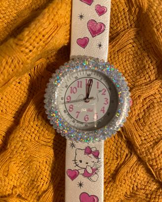 Hello Kitty orologio con brillantini