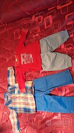 set 2 completi neonato Benetton e cycleband 