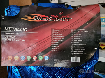 Tappeti auto metallizzato