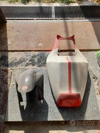 Parafango e monoposto in carbonio ducati 996