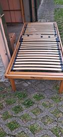 Letto con alzata meccanica
