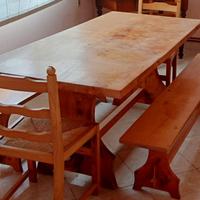 Tavolo in legno frassino 8-10 persone