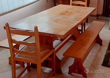 Tavolo in legno frassino 8-10 persone