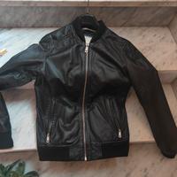 giacca in pelle zara