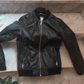 giacca in pelle zara