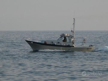 GOZZO CABINATO CON LICENZE DI PESCA COSTIERA