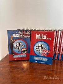 corso inglese DVD e libri