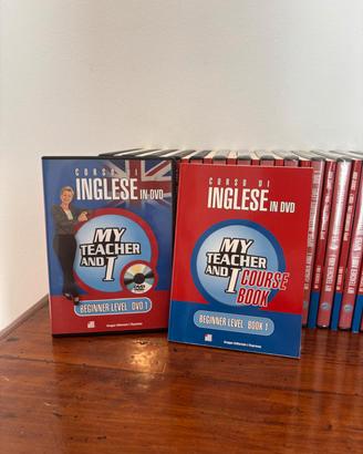 corso inglese DVD e libri