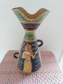 vaso volpi deruta egiziano