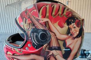 NOLAN BURLESQUE N63 casco moto integrale  tg. M
