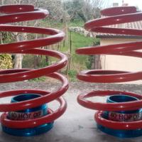 Molle posteriori ribassate con ghiera