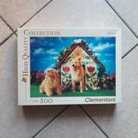 Clementoni Puzzle 500 High Quality Collection cani