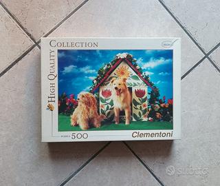 Clementoni Puzzle 500 High Quality Collection cani