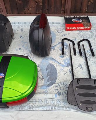 SET VALIGIE MOTO COME NUOVE CON TELAI