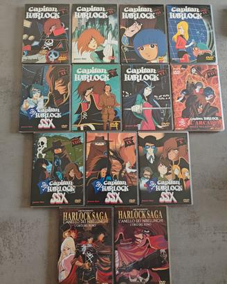 Capitan Harlock DVD Yamato video collezione