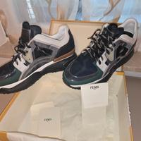 Sneakers uomo Fendi pelle