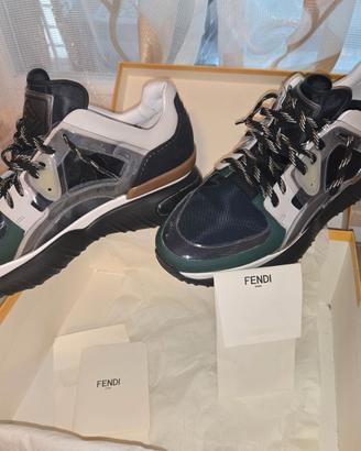 Sneakers uomo Fendi pelle